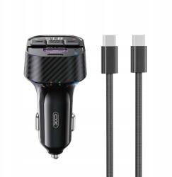 XO Fm MP3 Bluetooth Töltő Fast 30W Usb-a Usb Type-c C Kábel (6920680859122)