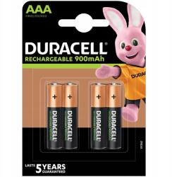 Duracell 4x Akkumulátorok Akkumulátor Duracell R03 Aaa 900mAh (HR03-A)