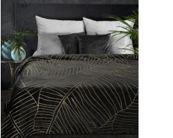 EUROFIRANY Luna plüss takaró Fekete 150x200 cm