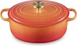 Le Creuset Vas de copt Flamme Dorée oval, 29 cm, portocaliu flacără (21178291834479)