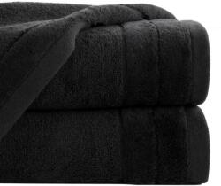 Eurofirany Damla velúr törölköző Fekete 70x140 cm