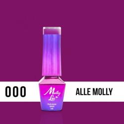Molly Lac Hibrid lakk MollyLac Allemolly 5ml nr. 000 (Lakier hybrydowy do paznokci MOLLYLAC 5g)