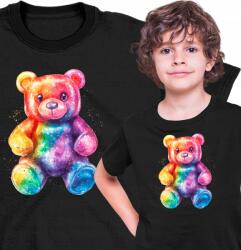  Gyerek Póló Gyümölcsös mackók 2 Fekete 104 (AP54.77.104)