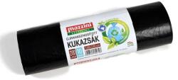 Mazzini Szemeteszsák újrahasznosított 200 liter 100 x 120 cm 30 mikron 10 db/tekercs Mazzini_fekete - suplix