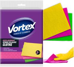 Vortex Szivacsos Törlőkendő 3 db-os Készlet, Karcolásmentes Vortex (Gąbczaste Ściereczki 3 sztuki Do Sprzątania)