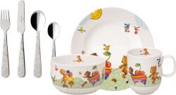 Villeroy & Boch Veselă și tacâmuri pentru copii Hungry as a Bear 7 el (14-8665-8435) Set pentru masa bebelusi