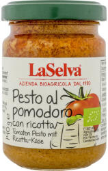 LaSelva Pesto rosso cu ricotta bio, 140 g