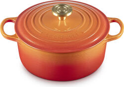 Le Creuset Vas de gătit Flamme Dorée, 24 cm, portocaliu flacără (21177241834479)
