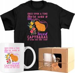  Bögre szett Póló Kapibara Divatos Gyerek 2 Kész Ajándék 104 (AP45.45.104)