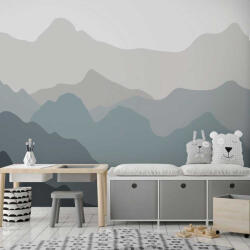 Consalnet Skandináv stílusú hegyvonulat mintás fotótapéta 368x280cm