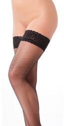 Amorable necc combfix, csipkés szegéllyel (fekete) - lunaluna