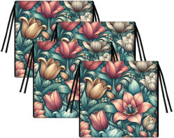 Bertoni 4 db-os Tip kerti székpárna szett 40x40 cm kivehető Zoe betéttel (TOP ZOE 4)