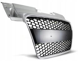 Grill Ezüst Matt Audi Tt 06-14 Ttrs Look Méhsejt