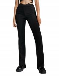 sinsay LC86102 Női Nadrág Harang Fekete Magas Kötés (23) M