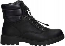 GEOX J Casey G. B Abx B bokacsizma, Size 39, fekete, vízálló, fűzős (J367ZB 0BCLV C9999)