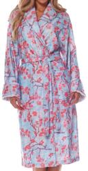 L&L Fida fürdőköpeny, kék, Size XL, hosszú ujjú, térdig érő (2216_FIDA-NIEBIESKI-L)