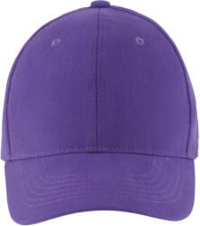 SOL'S Uniszex vastag 6 paneles pamut baseball sapka, SOL'S SO88100, Dark Purple-U (so88100dp-u)