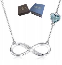 Mennica Świdnicka Nyaklánc cirkóniákkal Ezüst 925 Infinity Szív Ajándék Női Medál