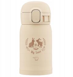 Zojirushi Termosz bögre teához Zojirushi SM-WP24-CM Bézs 240ml Japán