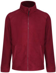 Regatta Férfi cipzáros polár pulóver, Regatta RETRF532, Bordeaux-M (retrf532bx-m)