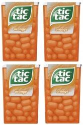 Tic Tac 4x 18g Tic Tac Narancs cukorka