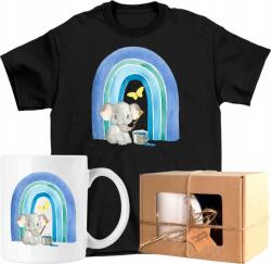  Bögre szett Póló Elefánt Kedves Gyerek 5 Kész Ajándék Xs (AP45.198.XS)