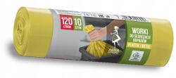 Anna Zaradna Sárga zsákok fémhez és műanyaghoz 120L 10 darab (Worki Do Metalu i Plastiku Żółte 120L 10x)