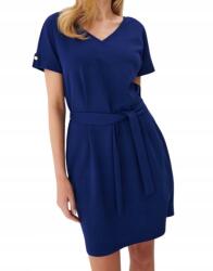 Mohito KC32219 Ruha Kék Térdig Érő Kimonó V-nyakkivágás Zsebek (24) Xs