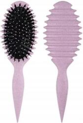 Shein 1 Db Klasszikus Hajkefe Göndör Hajra, Lila Sörtékkel