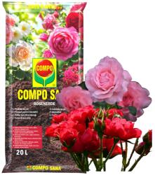 COMPO Rózsaföld Rózsa Alá 20L Compo Sana Táptalaj (do róż)