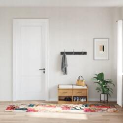 vidaXL Mosható szőnyeg, patchwork, 80x300 cm, színes (337965)