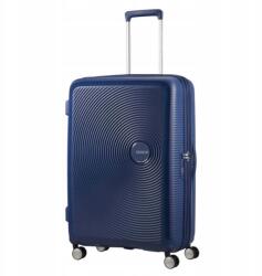 Samsonite Soundbox bőrönd, 77cm, nagyítható, sötétkék (88474-1552)