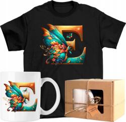  Bögre szett Póló Betű Pillangó Névre szóló Színes 21 Kész Ajándék 104 (AP17.030.104)