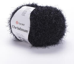 YARNART CHRISTMAS, 50g - Fekete 01