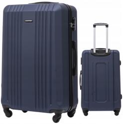 Wings Utazópoggyász 4 keréken Abs Bőrönd Nagy XXL Tágas kemény Wings (KST01-L-D.BLUE)