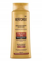 Restorex (By Bioxcin) 7 Tápláló Olajos Sampon Száraz és Sérült Hajra 500ml (5006846)
