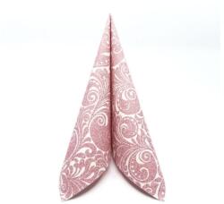 Mank papírszalvéta 3 rétegű 40x40 cm 100 lap/csomag Jordan bordó