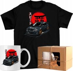  Póló szett Bögre autó Jdm 37 Kész Ajándék