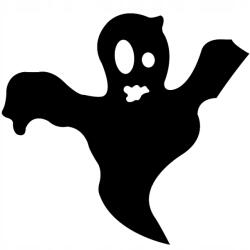  Autós matrica szellem vicces 15cm x 13cm