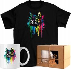  Póló szett Bögre kisállat art művészet cica 52 Kész Ajándék