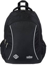 St. Majewski St. Right fekete iskolatáska, hátizsák 3 rekeszes - Black Vintage (685118) - iskolataskawebshop