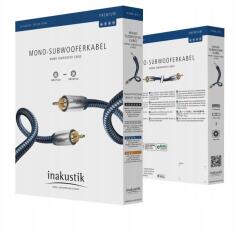 in-akustik Rca-rca kábel Inakustik Premium mélynyomóhoz 2m 00408021 (Premium)