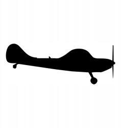  Autós matrica repülőgép 60v 15cm x 5cm