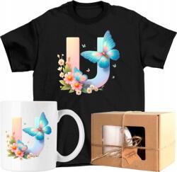  Bögre szett Póló pillangó betű ábécé U Kész Ajándék 140 (AP26.489.140)