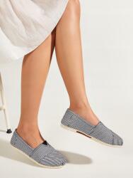 Shein T24110 Shein Espadrilles Női Csíkos Minta (22) 37 (swshoes08210310470)