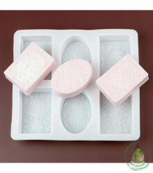  Szappanöntő forma - csipke (NKC629480)