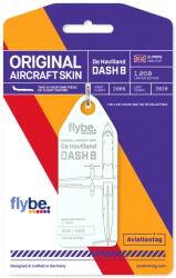 Bombardier Dash 8 Q400 Aviationtag flybe Dash 8 G-PRPG (fehér)