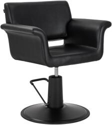  LUCCA fekete fodrászszék