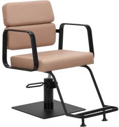  PORTO beige fodrászszék fekete karfával