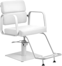  PORTO fehér fodrászszék fehér karfával